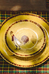 En Menos que Canta un Gallo Dessert Plates Set x2