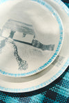 Puertas Abiertas Dessert Plates Set x2