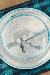 Puertas Abiertas Dessert Plates Set x2