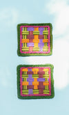 Líneas de Brisa Portavasos Set x2