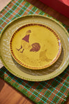 En Menos que Canta un Gallo Dessert Plate